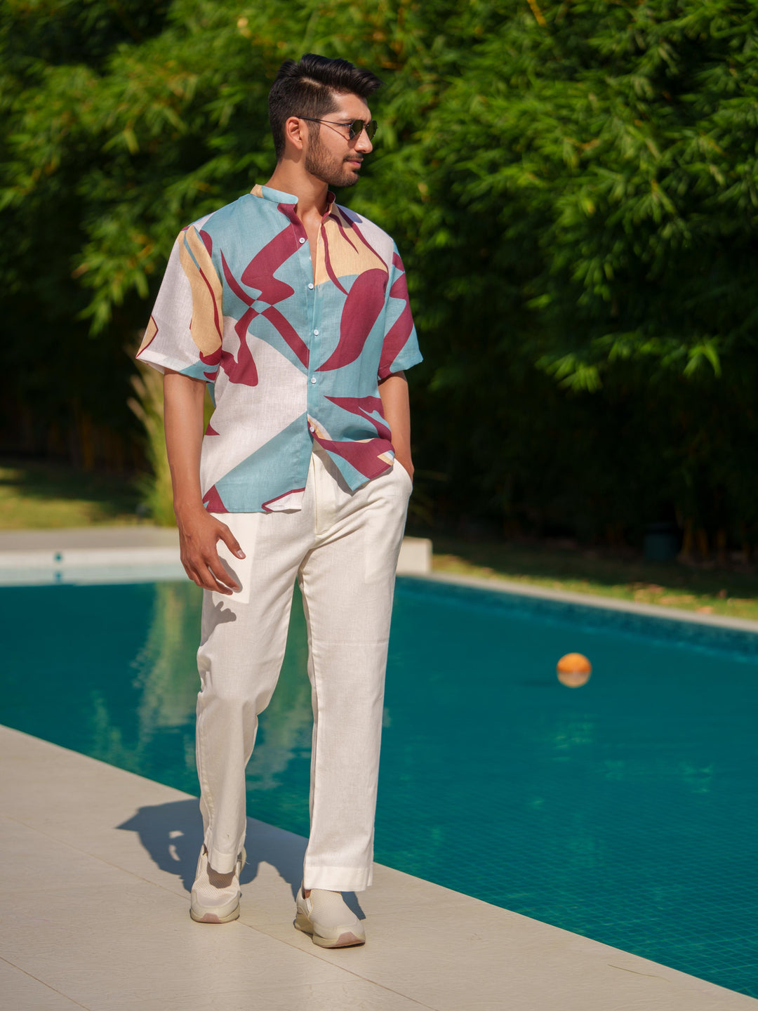 Eddie & Helen - Couple Shirt and Kaftan Set