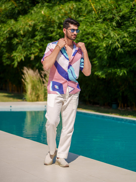 Eddie & Helen - Couple Shirt and Kaftan Set