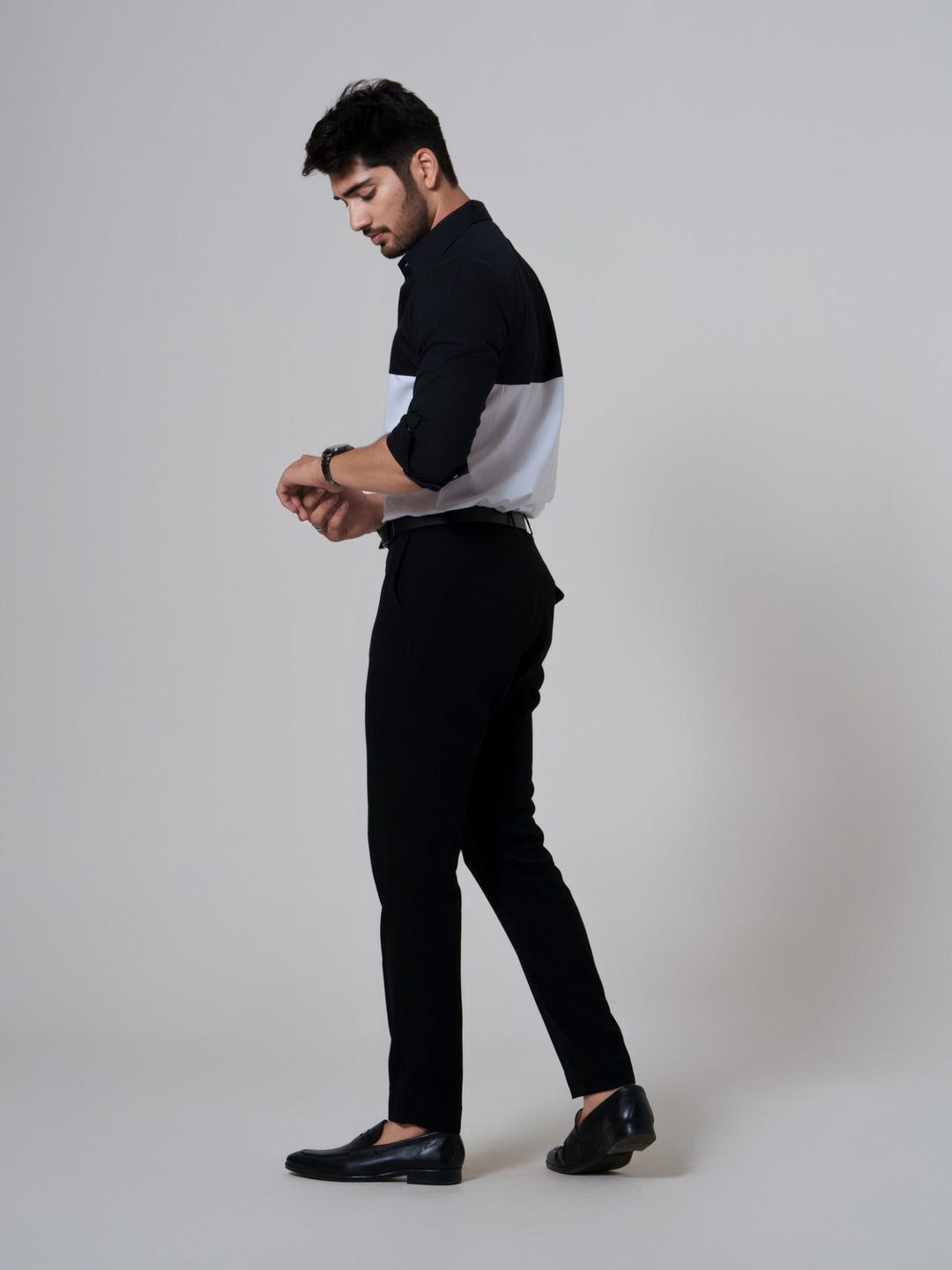 Mono- Men Full Sleeves Formal Cotton Shirt