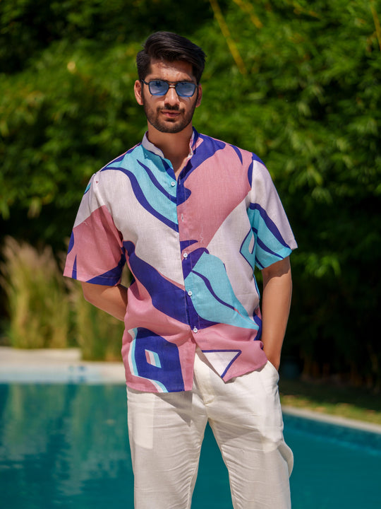 Eddie & Helen - Couple Shirt and Kaftan Set