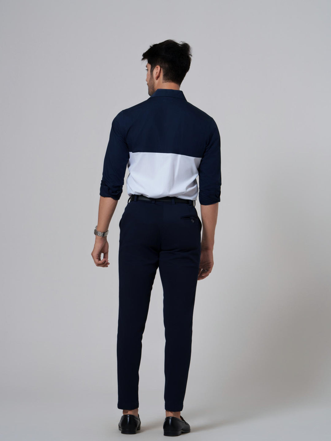 Mono- Men Full Sleeves Formal Cotton Shirt