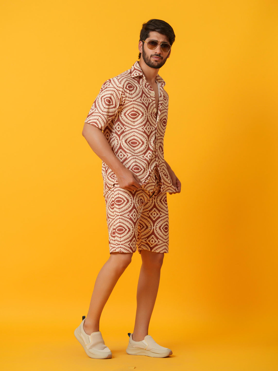 Coco - 2 Piece Printed Co'ord in Knitted Fabric