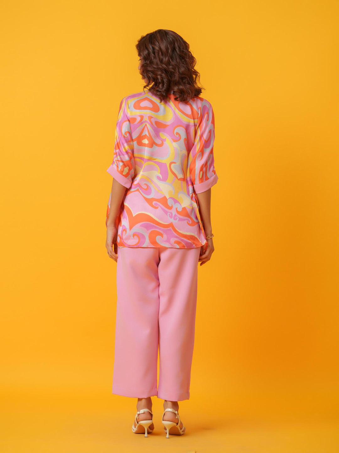 Puzzle - Bold and Bright  Kaftan Co'ord set