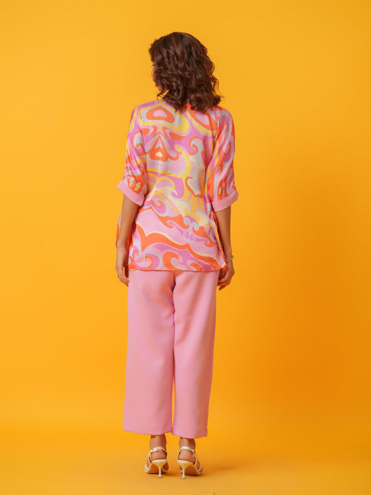 Puzzle - Bold and Bright  Kaftan Co'ord set