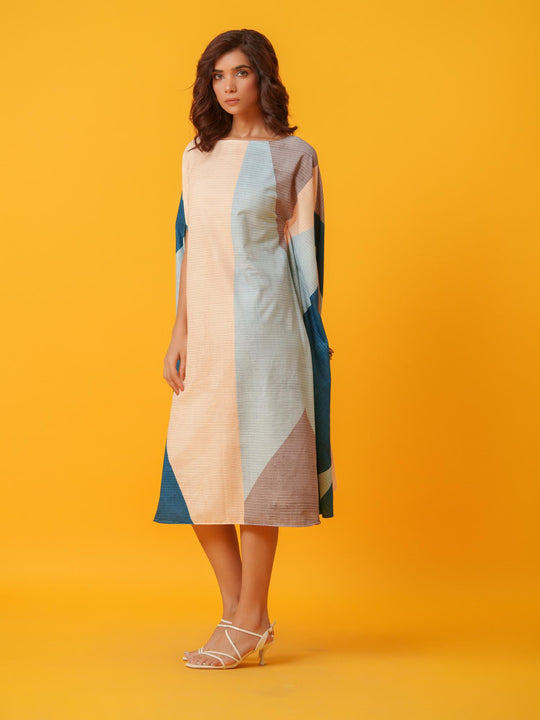 Rain - Geometrical Printed Kaftan
