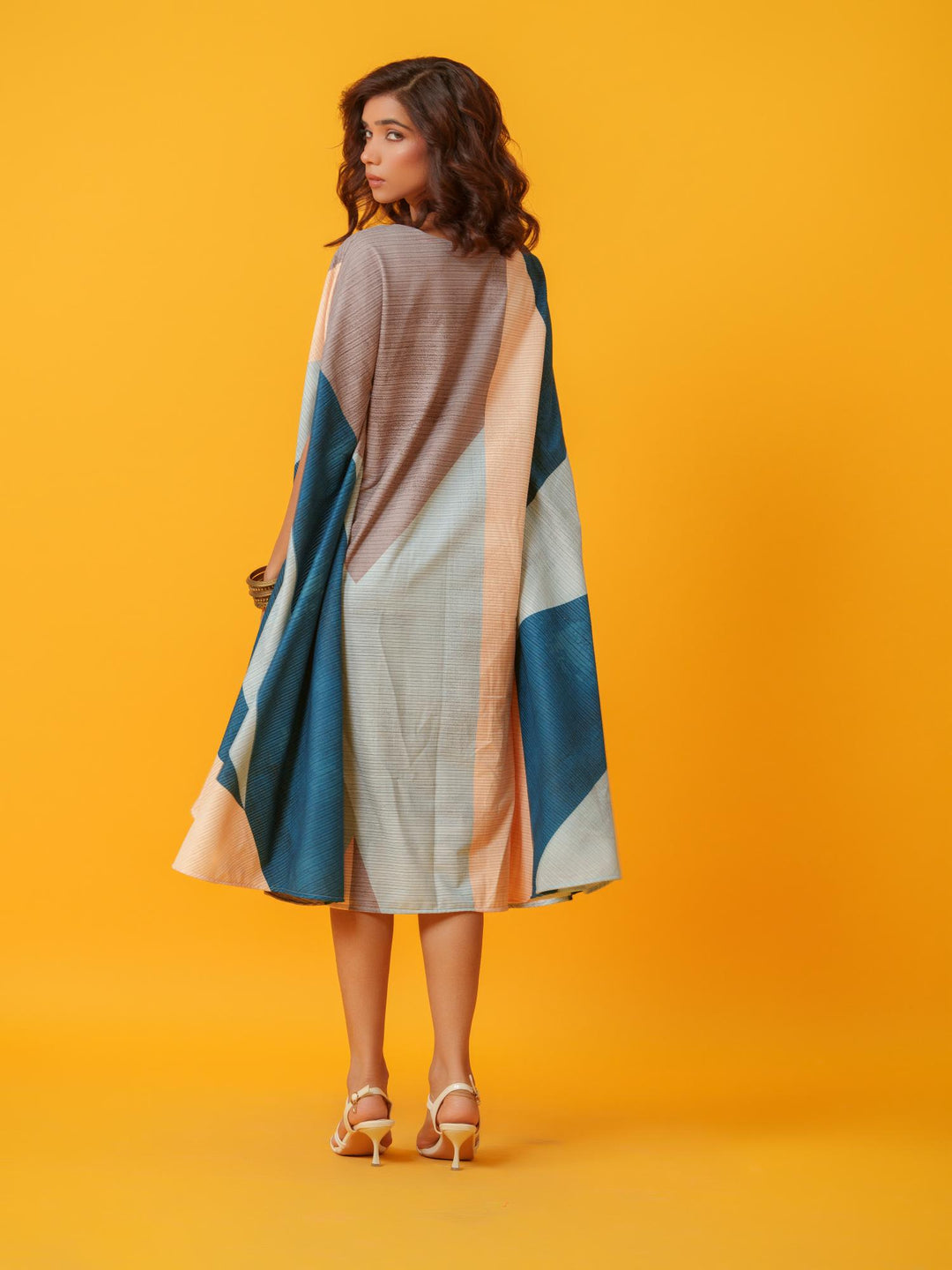 Rain - Geometrical Printed Kaftan