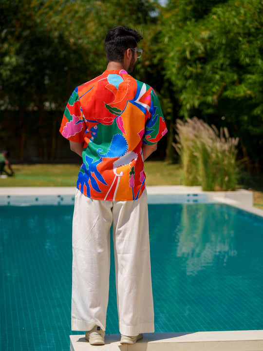 Enzo & Poppines - Shirt and Kaftan Couple Set