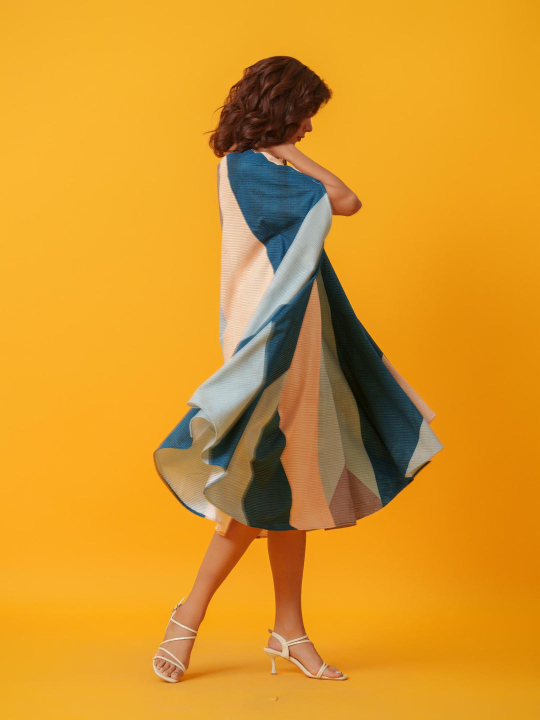 Rain - Geometrical Printed Kaftan