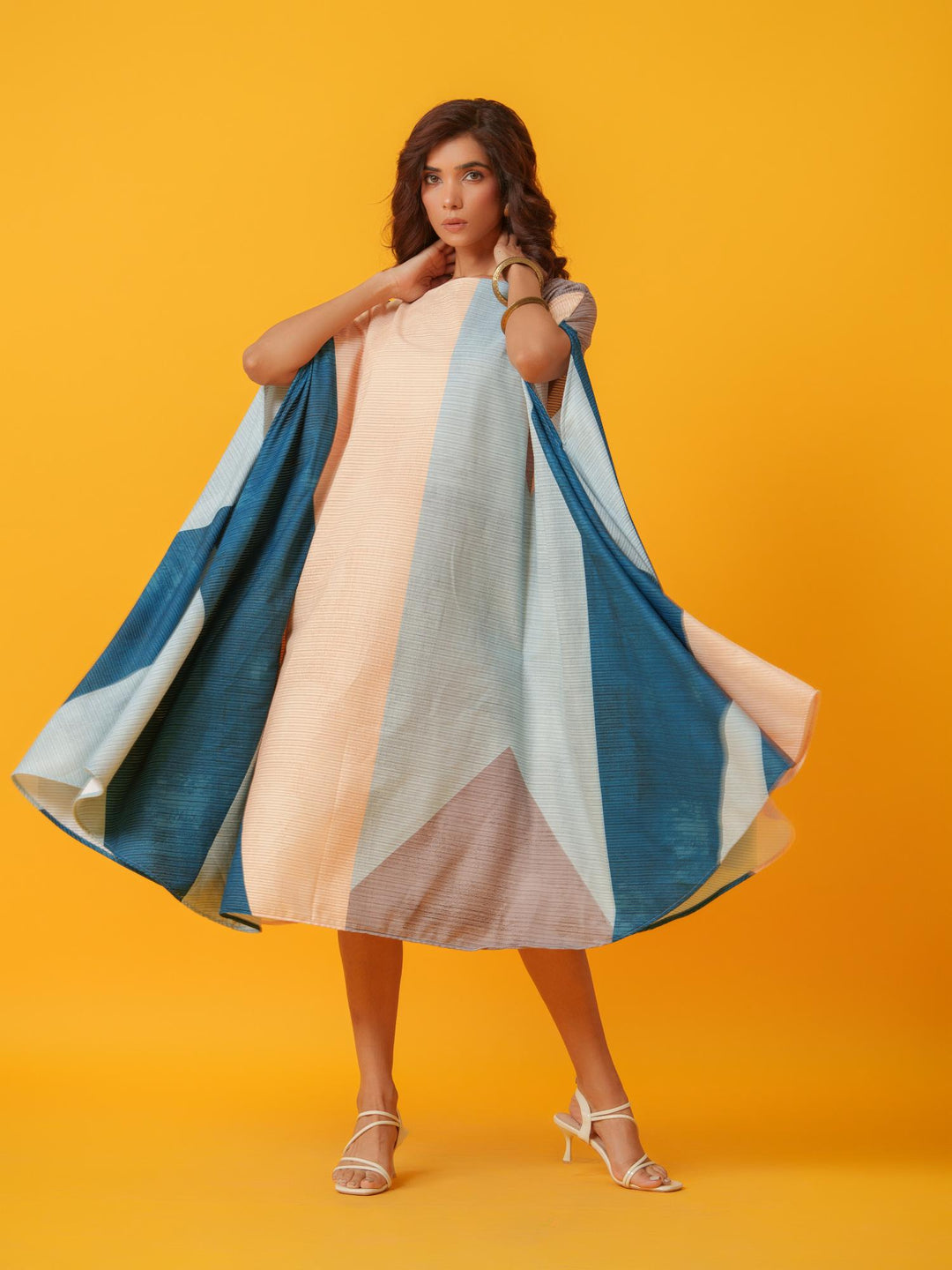 Rain - Geometrical Printed Kaftan