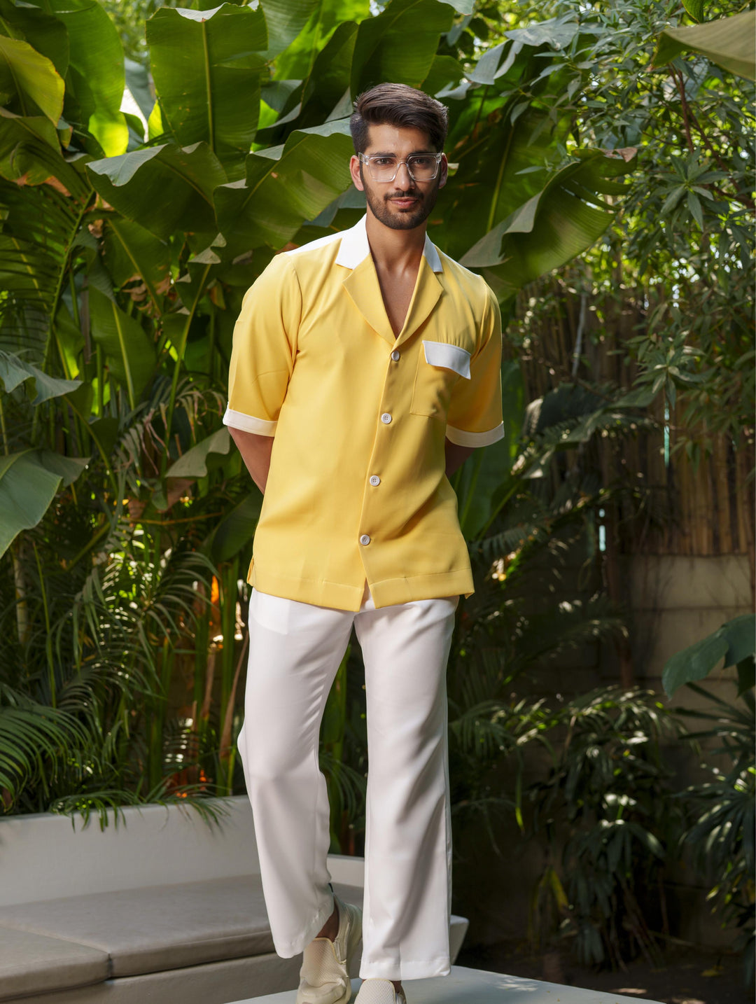 Lucas - Men's Summer Shirts in Pastel Hue