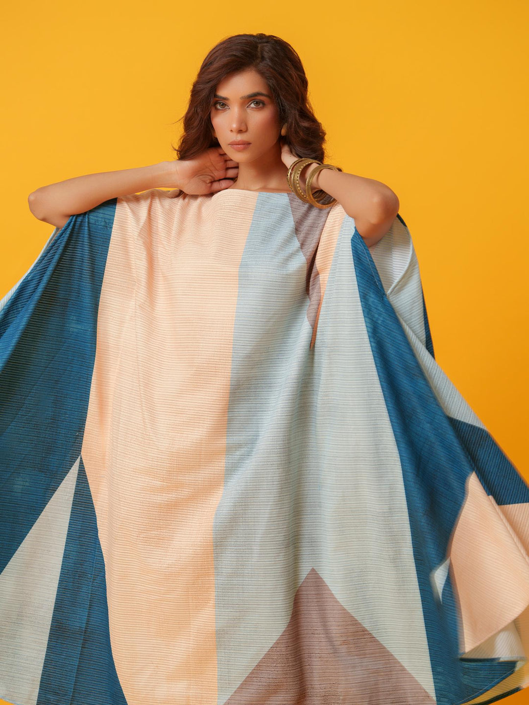 Rain - Geometrical Printed Kaftan