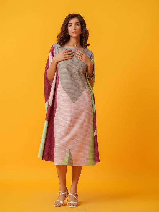Rain - Geometrical Printed Kaftan