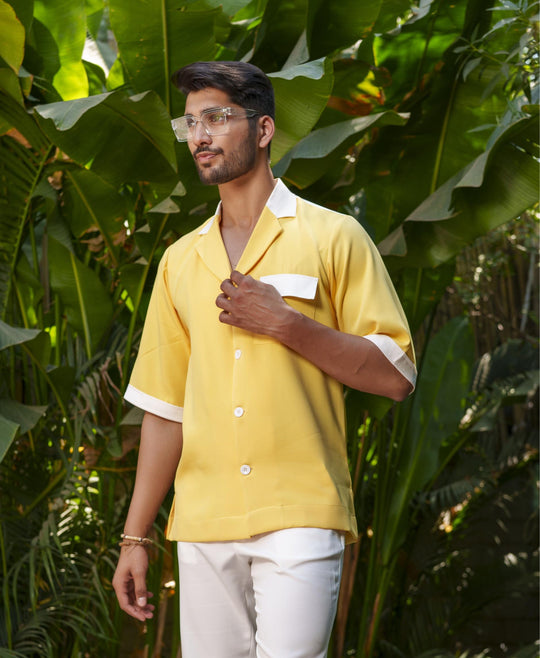 Lucas - Men's Summer Shirts in Pastel Hue
