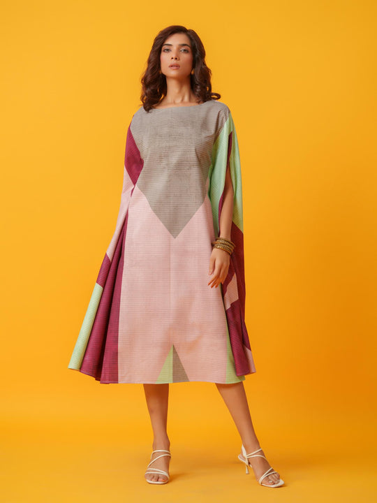 Rain - Geometrical Printed Kaftan