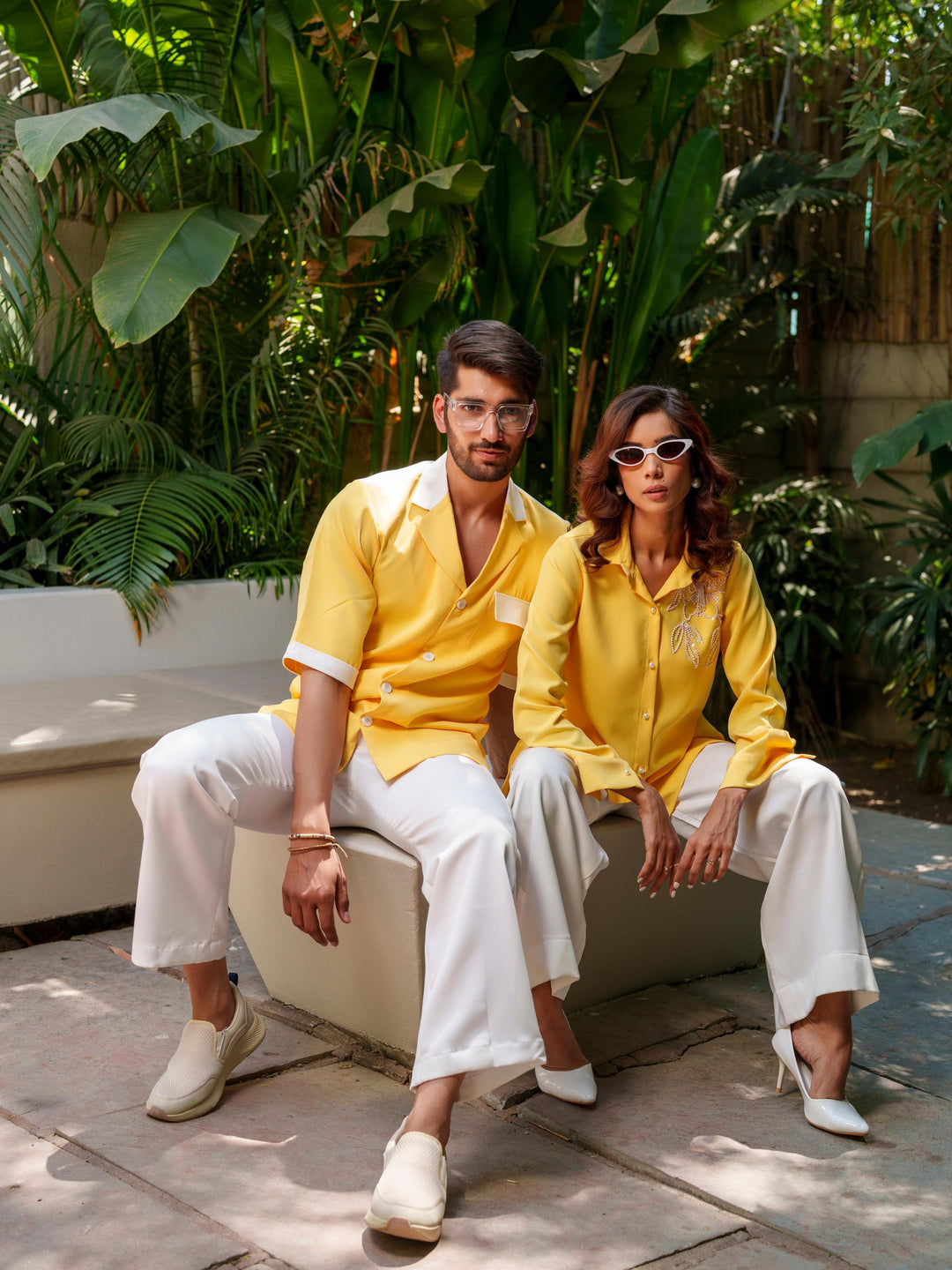 Lucas & Ambrose - Couple Shirt Set