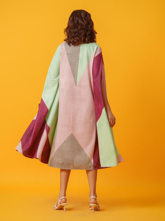 Rain - Geometrical Printed Kaftan