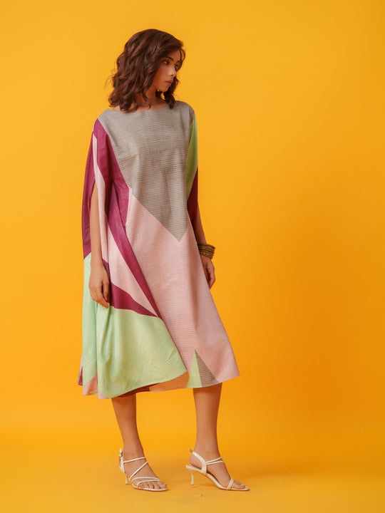 Rain - Geometrical Printed Kaftan