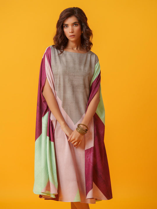 Rain - Geometrical Printed Kaftan