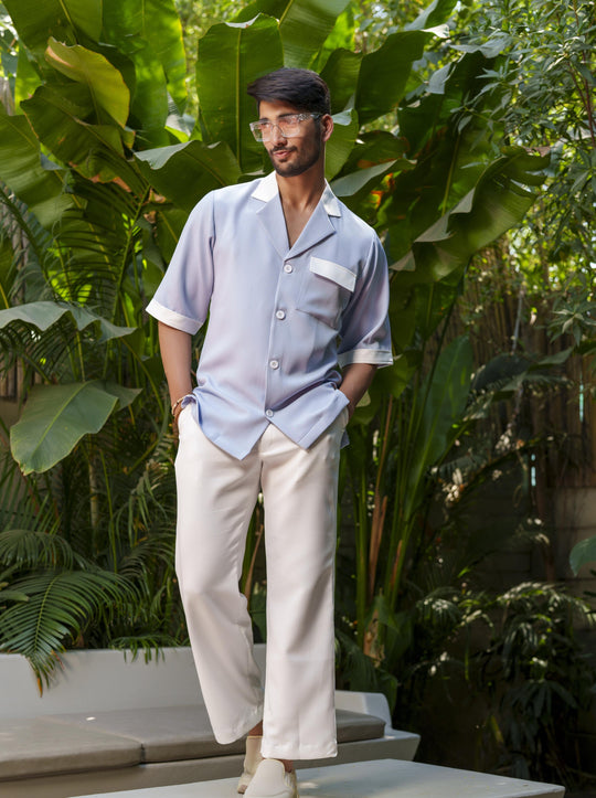 Lucas - Men's Summer Shirts in Pastel Hue