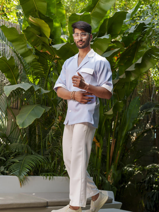 Lucas - Men's Summer Shirts in Pastel Hue