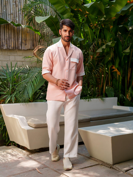 Lucas - Men's Summer Shirts in Pastel Hue
