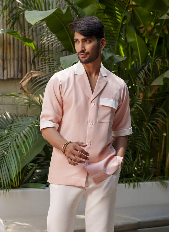 Lucas - Men's Summer Shirts in Pastel Hue