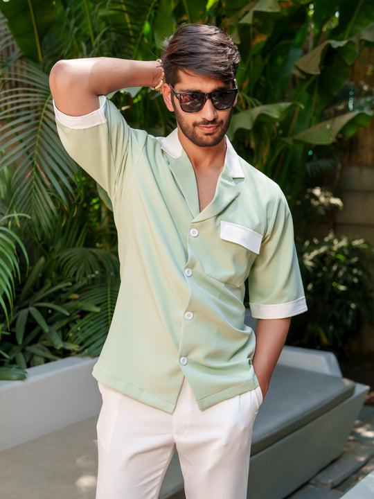 Lucas - Men's Summer Shirts in Pastel Hue