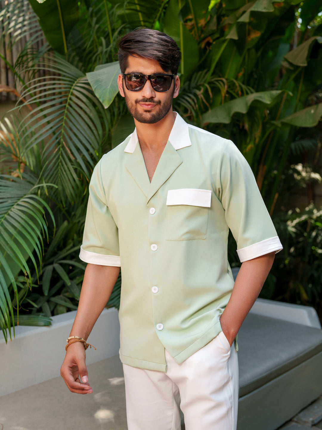 Lucas - Men's Summer Shirts in Pastel Hue
