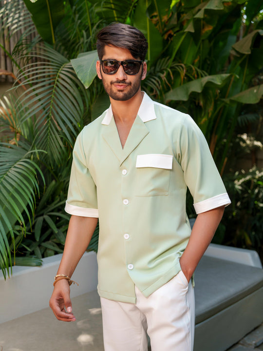 Lucas - Men's Summer Shirts in Pastel Hue