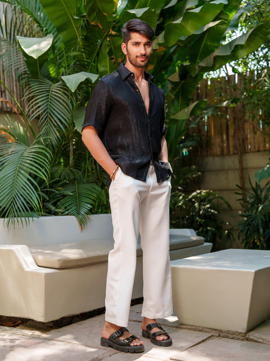Comet - Premium Pleated Fabric Shirts