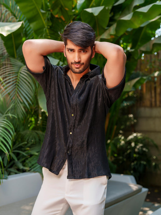 Comet - Premium Pleated Fabric Shirts