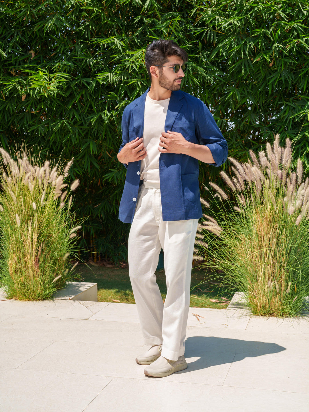 Basil - Lightweight Cotton Blazeshirt for Men