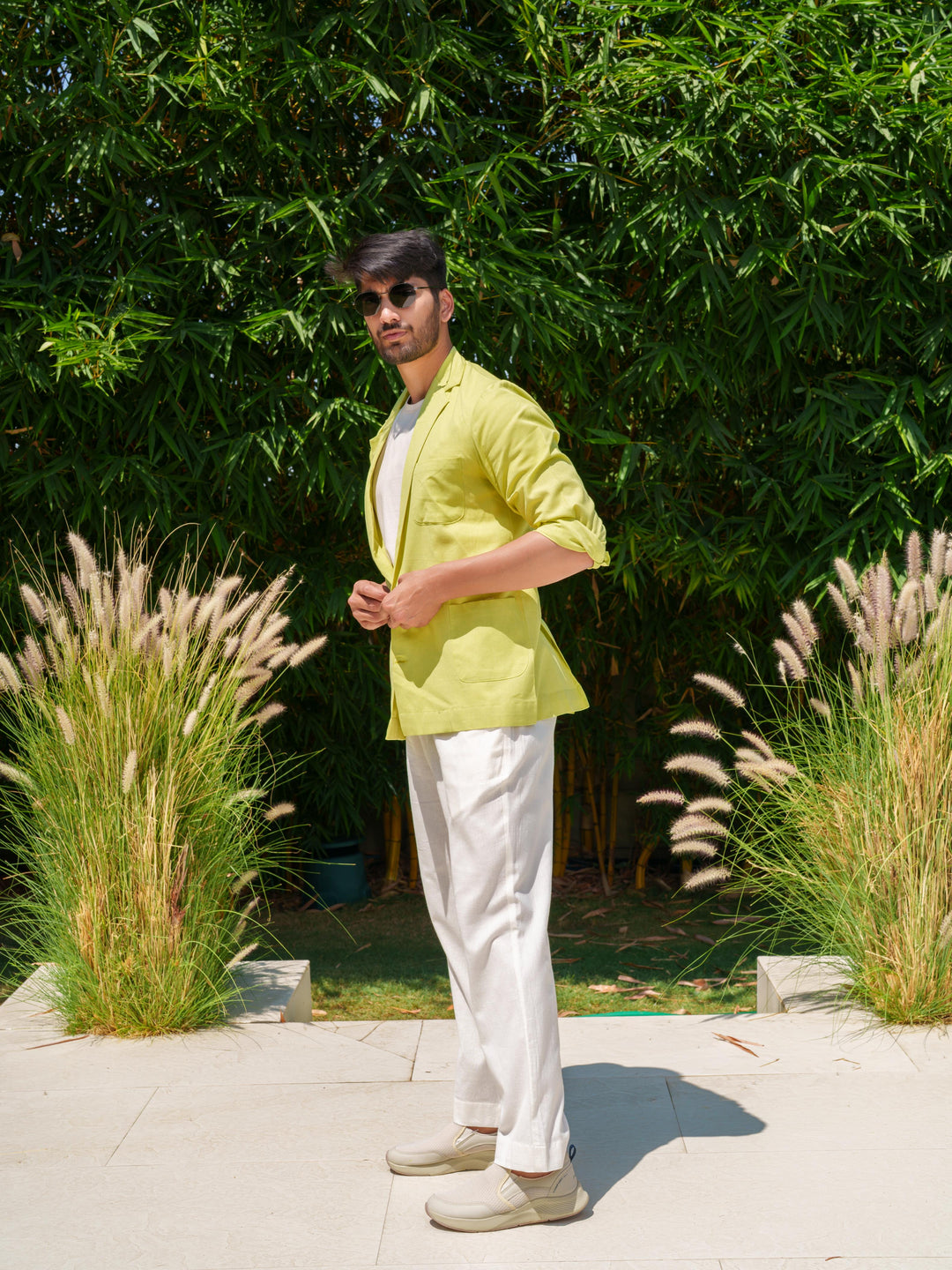 Basil - Lightweight Cotton Blazeshirt for Men