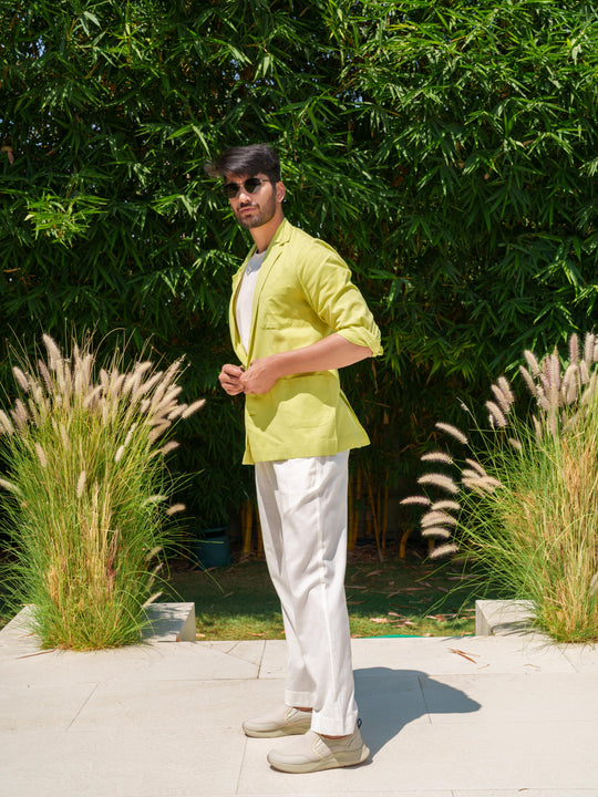 Basil - Lightweight Cotton Blazeshirt for Men