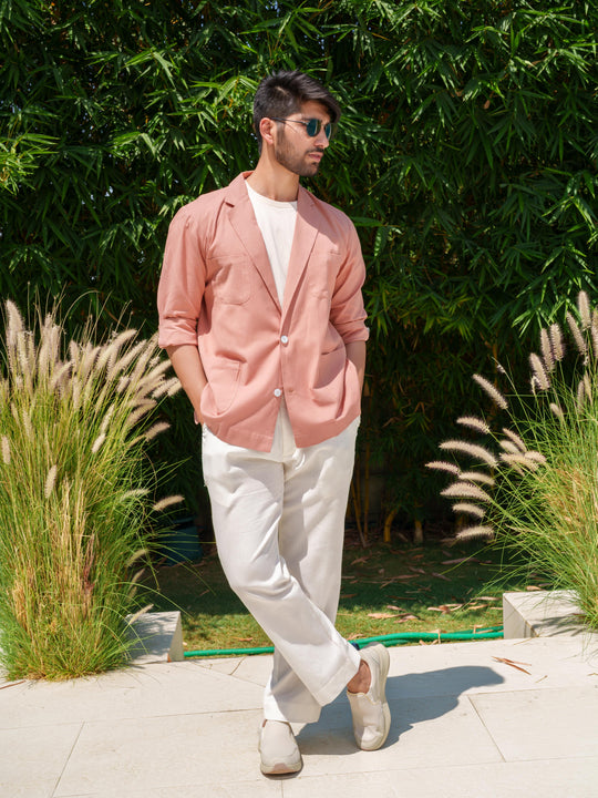 Basil - Lightweight Cotton Blazeshirt for Men
