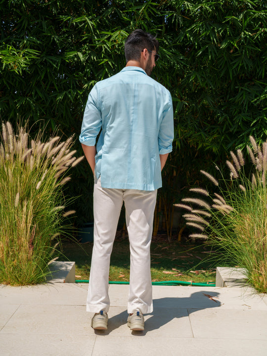Basil - Lightweight Cotton Blazeshirt for Men