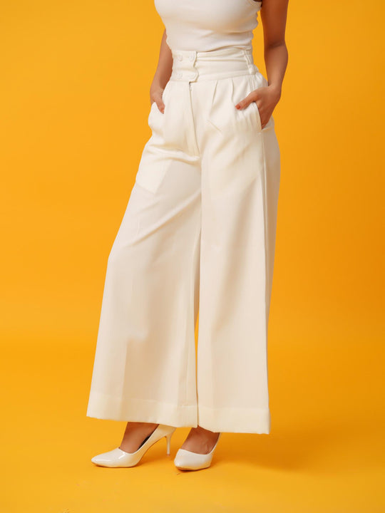 Korean Women - Wide Bottom Pants