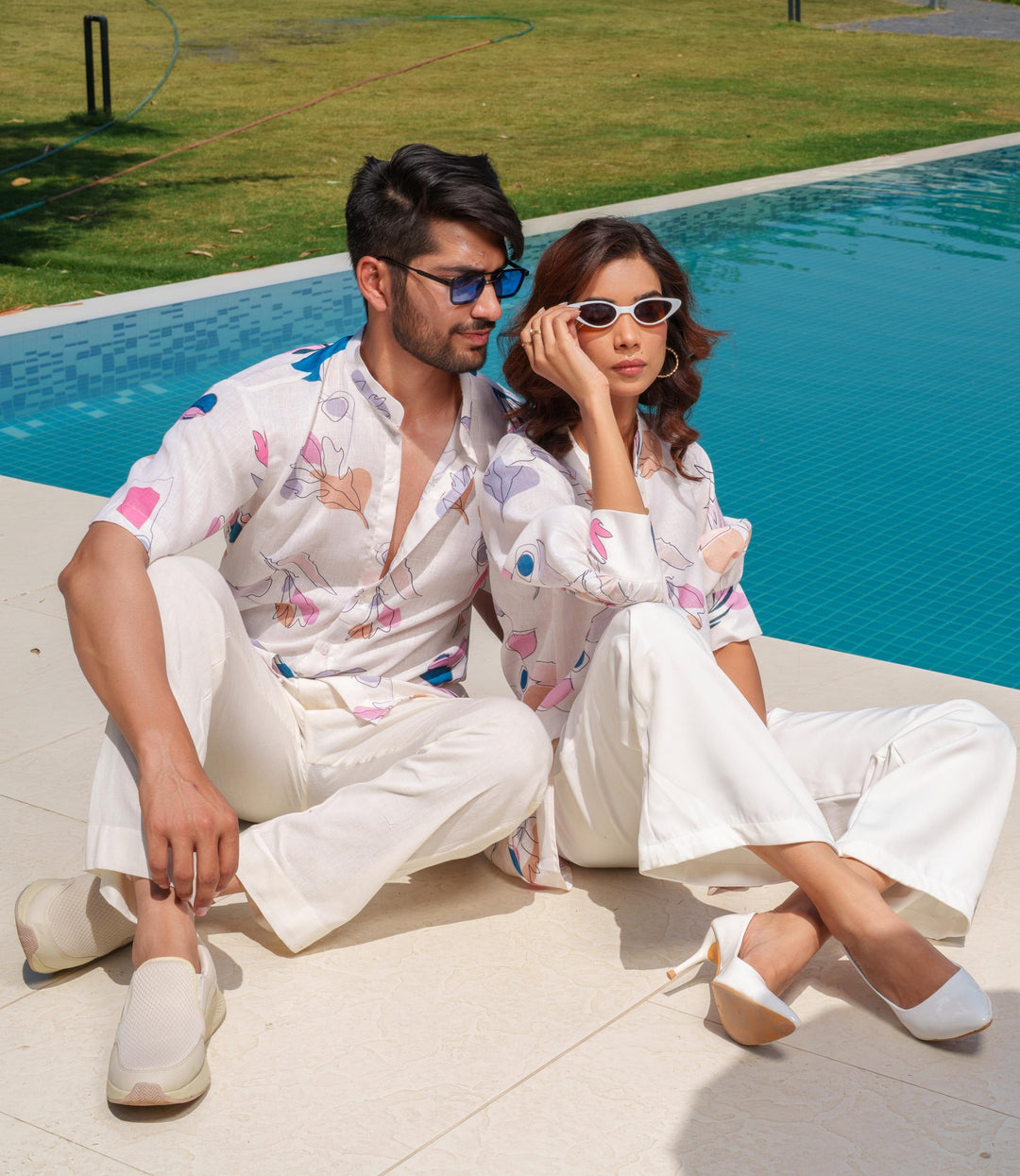Percy & Aura - Couple Shirt Set