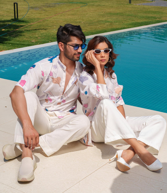 Percy & Aura - Couple Shirt Set