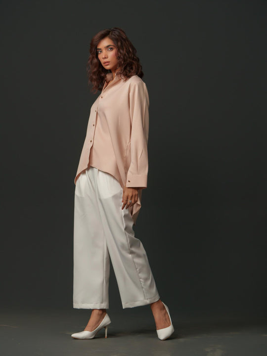 Blossom - Premium Shirts with Flower Back Work