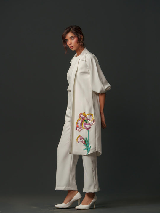 Jules - Open Blazer with Beautiful Handwork