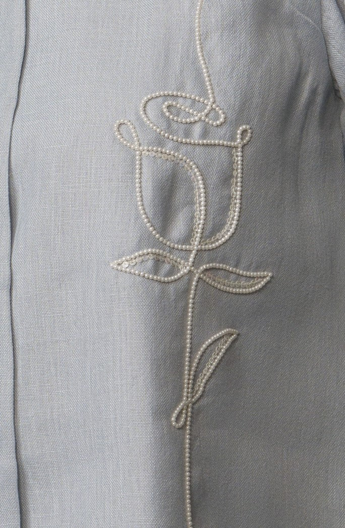 Spring - Pastel color shirts with minimal rose motif