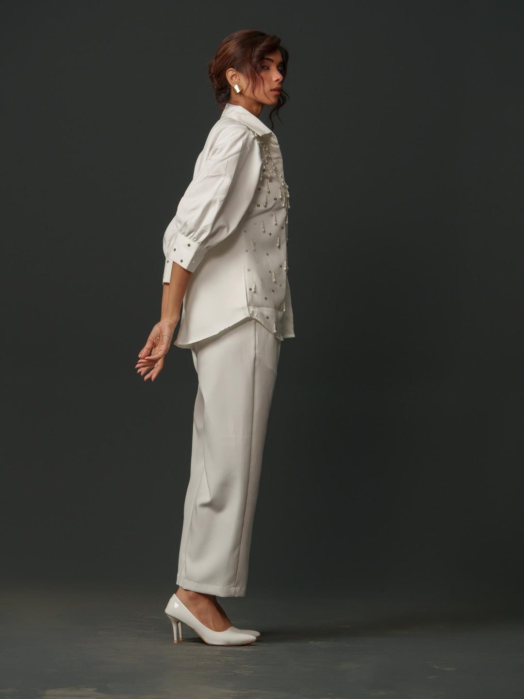 Gracy - Party wear shirt with handwork