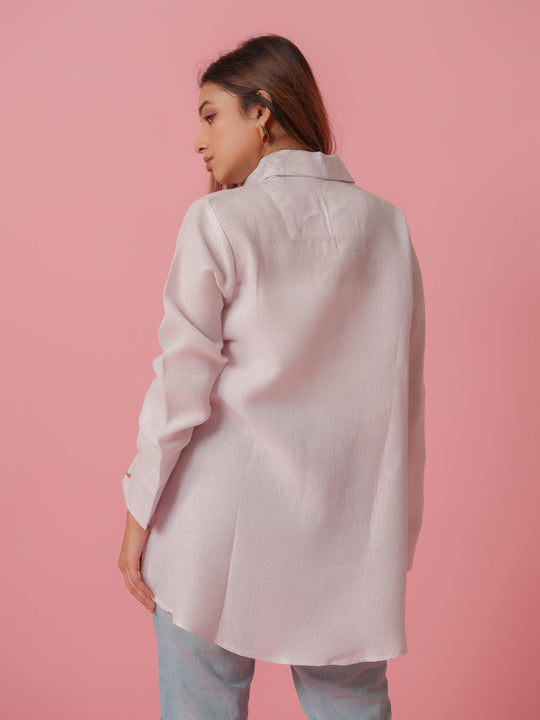 Daisy - Pastel Colored Linen Shirt