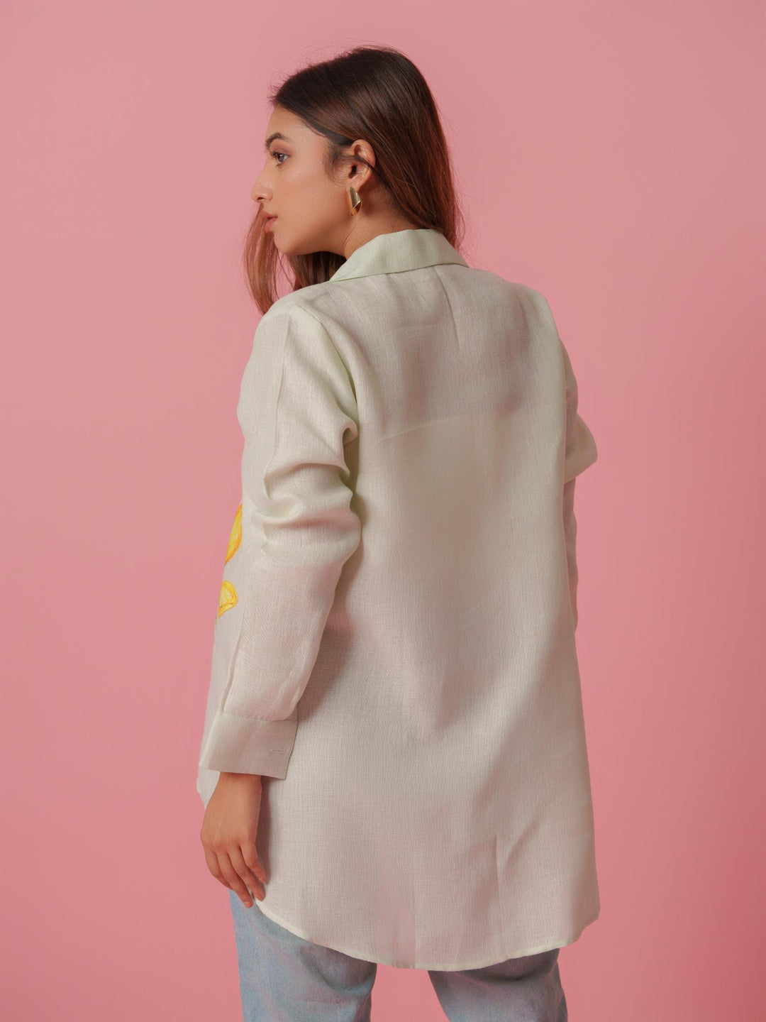 Daisy - Pastel Colored Linen Shirt