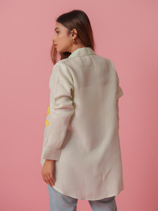 Daisy - Pastel Colored Linen Shirt