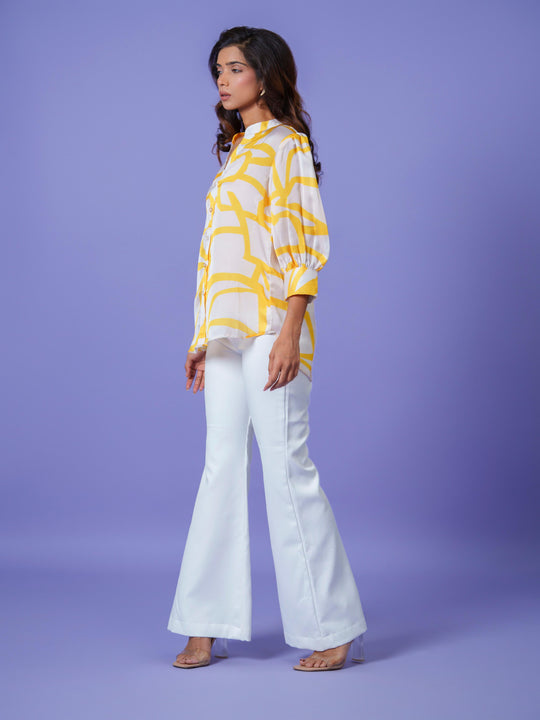 Jaal -Shirt in Viscose Fabric