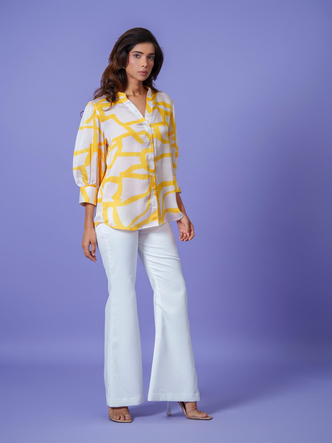 Jaal -Shirt in Viscose Fabric