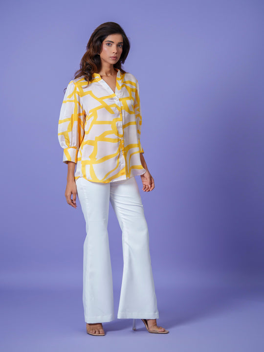 Jaal -Shirt in Viscose Fabric
