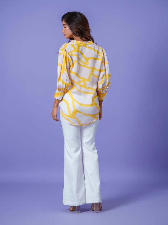 Jaal -Shirt in Viscose Fabric